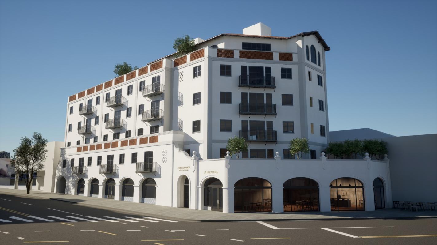 Mixed-use apartment building to wrap Los Feliz's Vista Theatre